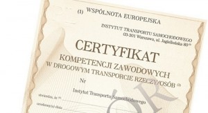 kurs certyfikat kompetencji zawodowych w drogowym transporcie rzeczy/osób